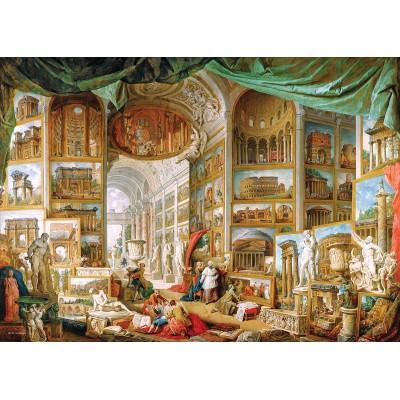 Puzzle Ansichten Des Antiken Rom Von Paolo Pannini Eurographics 6000