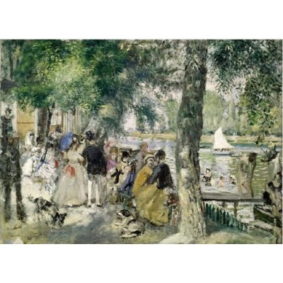 Wentworth-821205 Holzpuzzle - Renoir - Bath in the Seine