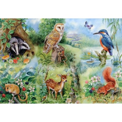 Puzzle The-House-of-Puzzles-1424 XXL Teile - Nature Study