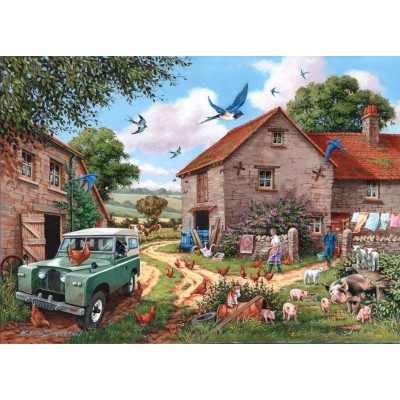 Puzzle The-House-of-Puzzles-3084 XXL Teile - Farmers Wife