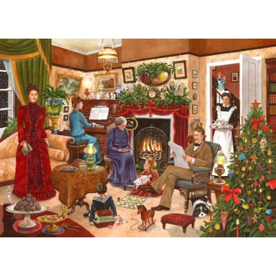 Puzzle The-House-of-Puzzles-4173 Christmas Collectors Edition No.12 - Christmas Past