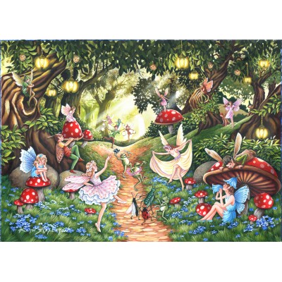 Puzzle The-House-of-Puzzles-4739 XXL Teile - Faerie Dell