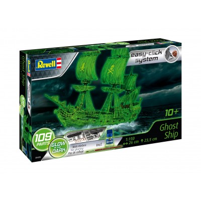 Revell-05435 Modellbau - 3D Puzzle Easy Click System - Ghost Ship