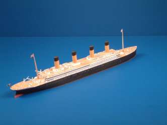 Puzzle Schreiber-Bogen-598 Kartonmodelbau: Titanic
