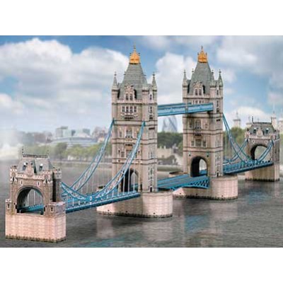 Puzzle Schreiber-Bogen-671 Kartonmodelbau: Tower-Bridge London