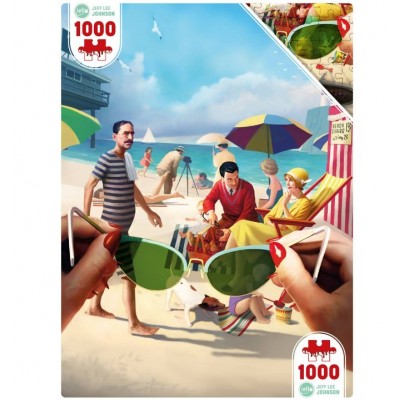 Iello-Puzzle-51979 Puzzle TWIST - Under the Boardwalk