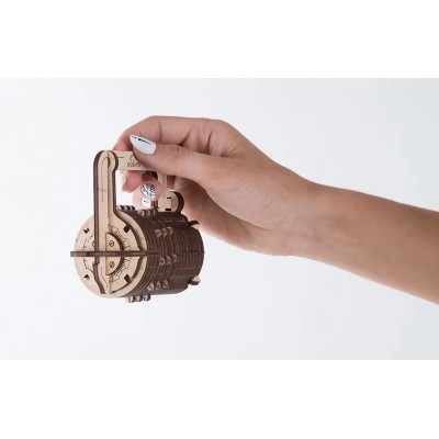 Ugears-12029 3D Holzpuzzle - Combination Lock