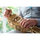 3D Holzpuzzle - Hurdy-Gurdy