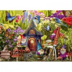 Puzzle  Alipson-Puzzle-F-50051 Der Garten der Gnome