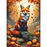 Puzzle  Alipson-Puzzle-F-50127 Fox and Butterflies