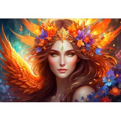 Puzzle  Alipson-Puzzle-F-50219 Die Geheimnisvolle Frau