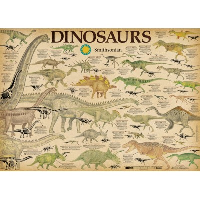 Puzzle  Aquarius-Puzzle-65311 Dinosaurien