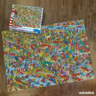Puzzle  Aquarius-Puzzle-65331 Where's Waldo - Dinosaurien