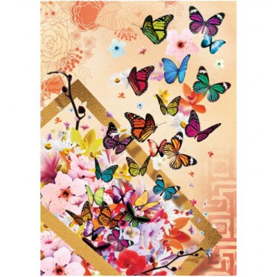 Puzzle  Art-Puzzle-4200 Schmetterlinge