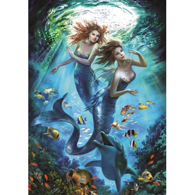 Puzzle  Art-Puzzle-4209 Meerjungfrauen
