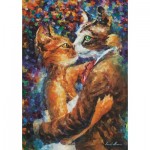 Puzzle  Art-Puzzle-4226 Dance of the Cats in Love