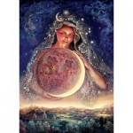  Art-Puzzle-5011 Néon Puzzle - Josephine Wall - Mondgöttin