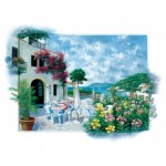 Puzzle  Art-Puzzle-5026 Beach Cafe