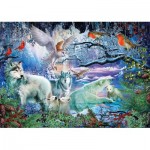 Puzzle  Art-Puzzle-5073 Glacier Forest