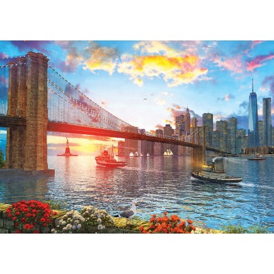 Puzzle  Art-Puzzle-5185 Sunset in New York