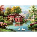 Puzzle  Art-Puzzle-5188 Rote Alte Mühle