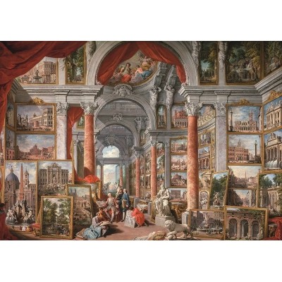 Puzzle  Art-Puzzle-5479 Gallery With Views of Modern Rome, 1757