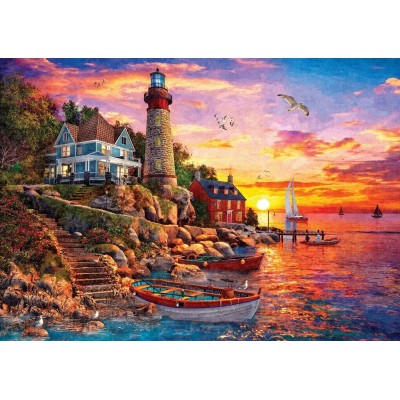 Puzzle  Art-Puzzle-5486 The Gorgeous Sunset