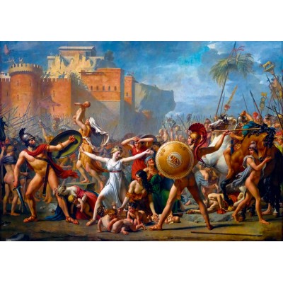 Puzzle  Art-by-Bluebird-60084 Jacques-Louis David - The Intervention of the Sabine Women, 1799