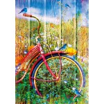 Puzzle  Bluebird-Puzzle-70300-P Bluebirds on a Bicycle