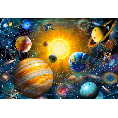 Puzzle Bluebird-Puzzle-F-90093 Ringed Solar System