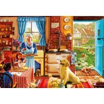 Puzzle  Bluebird-Puzzle-F-90553 Cottage Interior
