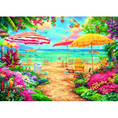 Puzzle  Bluebird-Puzzle-F-90562 A Perfect Day at the Beach