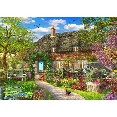 Puzzle  Bluebird-Puzzle-F-90705 The Old Cottage