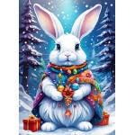 Puzzle  Bluebird-Puzzle-F-90805 Winter Bunny