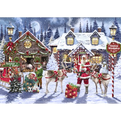 Puzzle  Bluebird-Puzzle-F-90813 Santa's Workshop