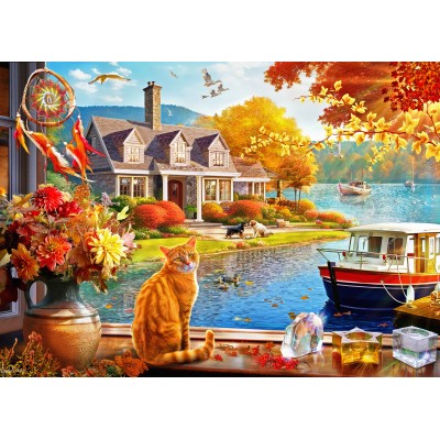 Puzzle  Bluebird-Puzzle-F-90817 Crisp Fall View