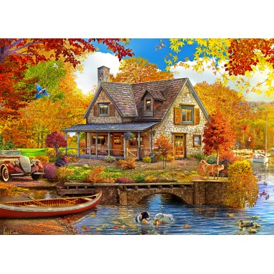 Puzzle  Bluebird-Puzzle-F-90820 Lake house