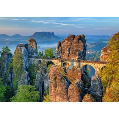 Puzzle  Bluebird-Puzzle-F-90835 The Bastei Bridge