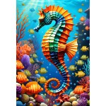 Puzzle  Bluebird-Puzzle-F-90848 Seahorse