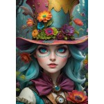 Puzzle  Bluebird-Puzzle-F-90933 Lady with a Hat