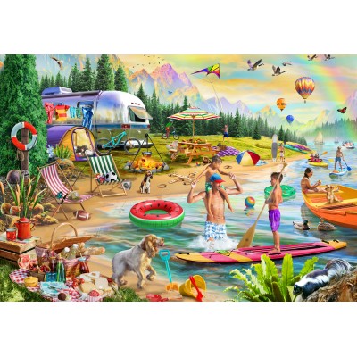 Puzzle  Bluebird-Puzzle-F-90979 Lakeside Sommerlager