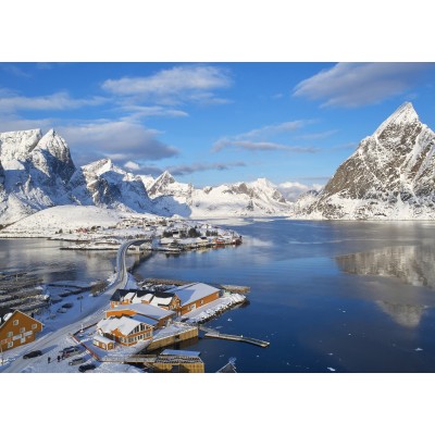 Puzzle  Bluebird-Puzzle-F-90993 Fjord - Archipel der Lofoten