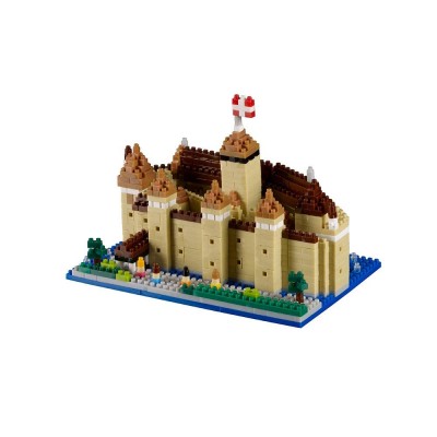Brixies-38449056 3D Nano Puzzle - Schloss Chillon