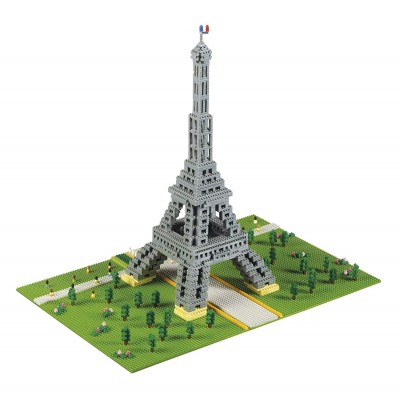 Brixies-58830 3D Nano Puzzle - Eiffelturm