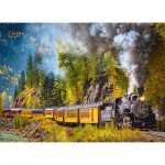 Puzzle  Castorland-030446 Dampfzugfahrt