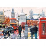 Puzzle  Castorland-103140 Londoner Collage