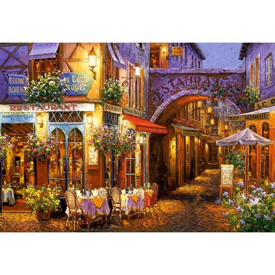 Puzzle Castorland-104123 Abend in der Provence