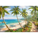 Puzzle  Castorland-104666 Pathway to Paradise