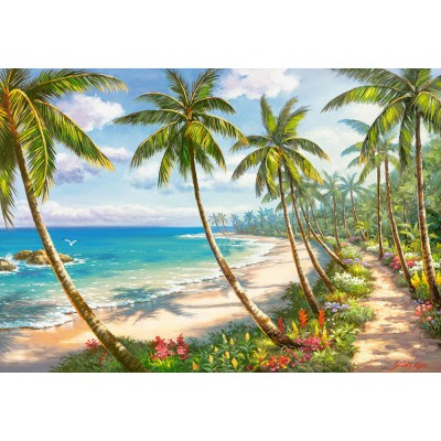 Puzzle  Castorland-104666 Pathway to Paradise