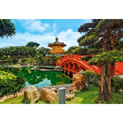 Puzzle  Castorland-104932 Nan Lian Garten, Honk Kong
